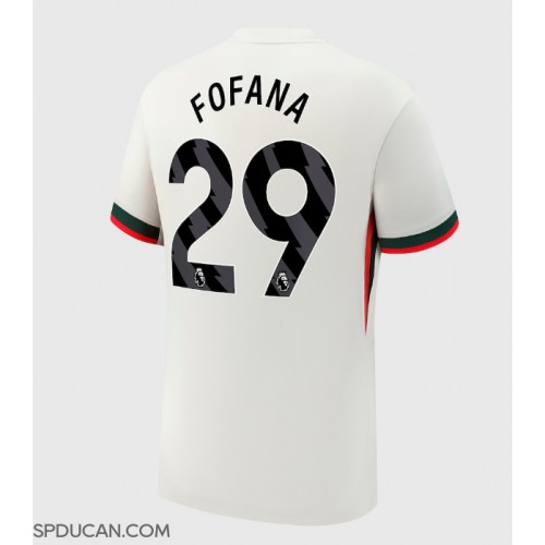 Muški Nogometni Dres Chelsea Wesley Fofana #29 Gostujuci 2025-26 Kratak Rukav